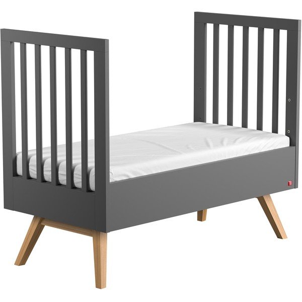 Lettino grigio con box rimovibile Mitra, 140 x 70 cm - Vox-image-2