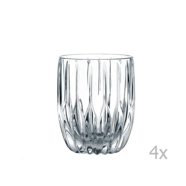 Sada 4 sklenic na whiskey z křišťálového skla Nachtmann Prestige, 290 ml