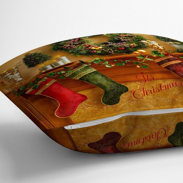 Federa decorativa a tema Natale 43x43 cm – Mila Home-image-1