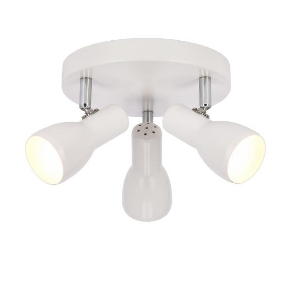 Lampada da soffitto bianca con paralume in metallo 29x29 cm Picardo - Candellux Lighting