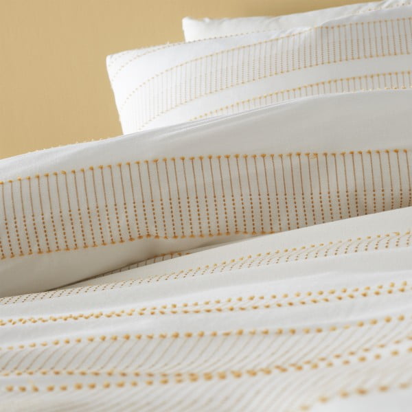 Biancheria da letto in cotone beige 200x135 cm Cairns - Pineapple Elephant-image-3