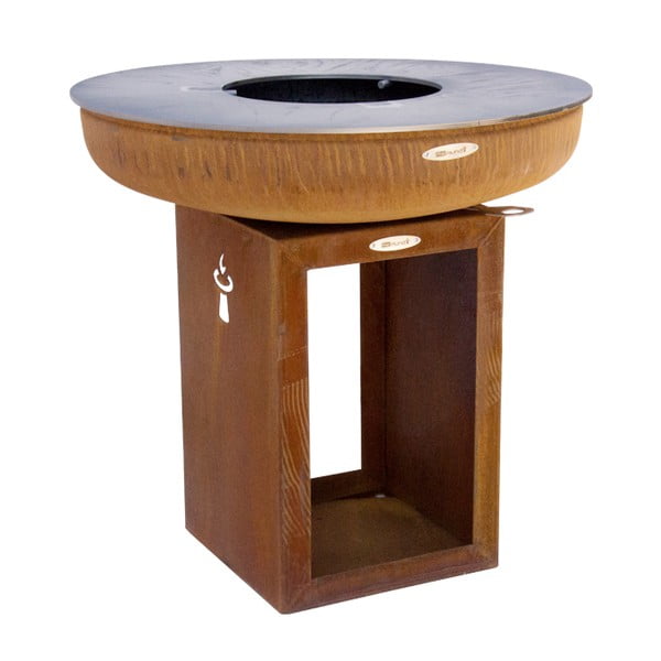 Griglia a legna da esterno marrone , ø 82 cm Carus M - Remundi-image-3