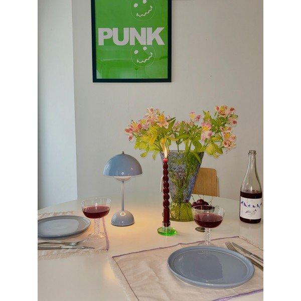 Portacandele in vetro Astra - Hübsch-image-3