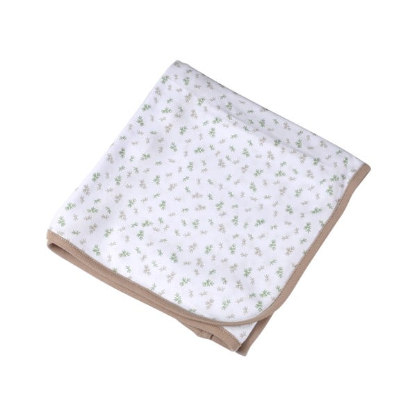 Coperta per bambini bianca in cotone 75x75 cm Koala – Bébé Douceur