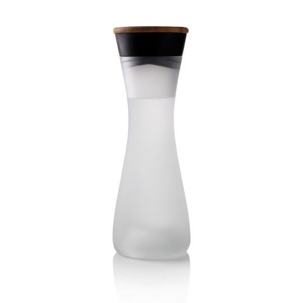 Caraffa per acqua in vetro con coperchio in bambù XD Design light, 800 ml Lumm - XD Design