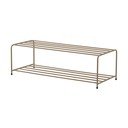 Scarpiera in metallo marrone chiaro Josse - WOOOD