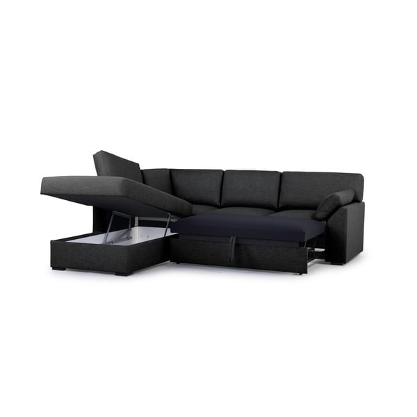 Divano letto angolare antracite (angolo sinistro) Janson - Scandic-image-3
