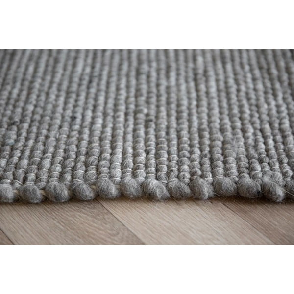 Tappeto in lana grigio 400x300 cm Auckland - Rowico-image-1