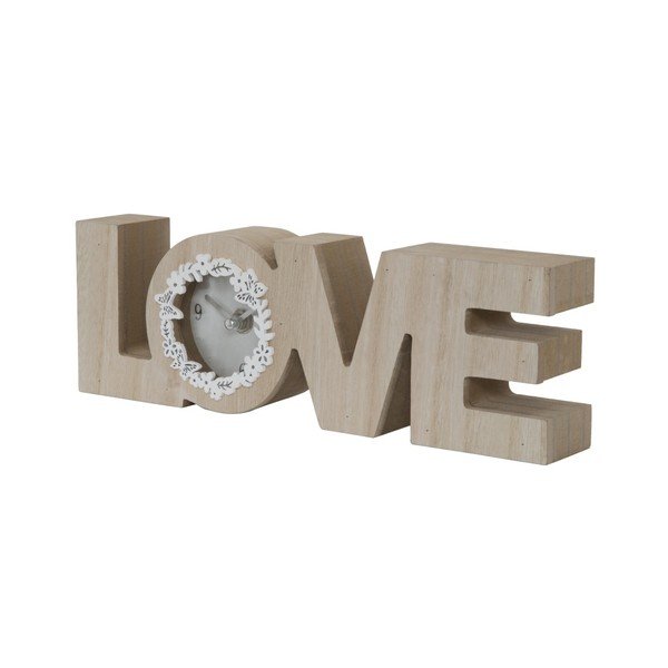 Orologio da tavolo con cornice decorativa love - Mauro Ferretti-image-4