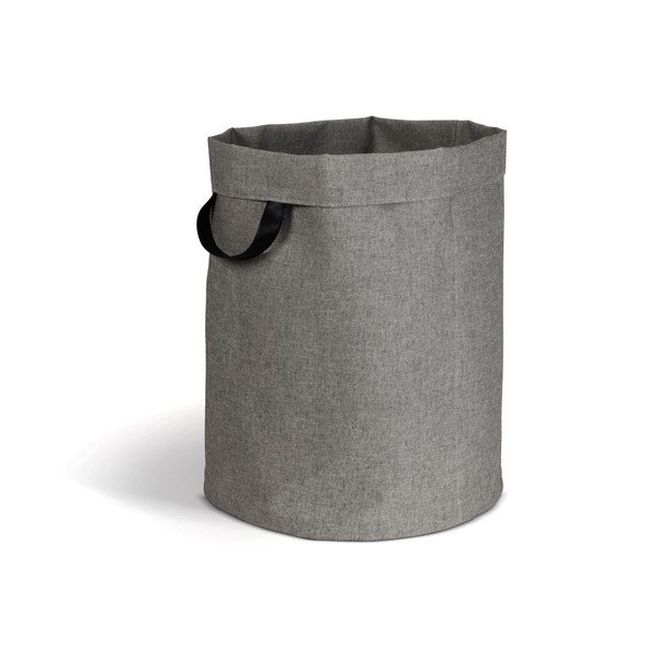 Cesta per il bucato grigia in tessuto 69 l Soft Storage – Bigso-image-1