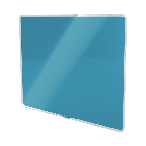 Lavagna magnetica in vetro blu, 60 x 40 cm Cosy - Leitz