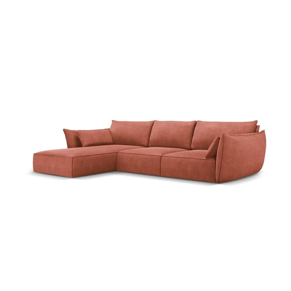 Divano angolare rosso (angolo sinistro) Vanda - Mazzini Sofas-image-2