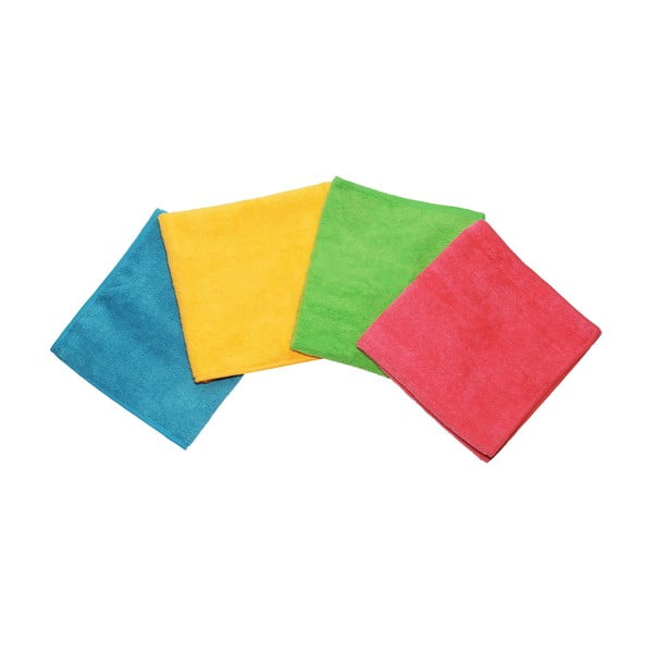 Set di panni per pulire in microfibra 4 pz Colors – Vileda-image-3