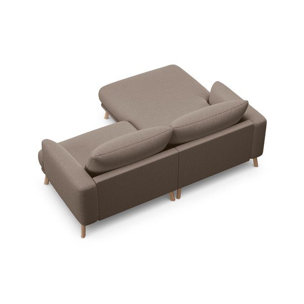 Divano angolare grigio tortora (con penisola a sinistra/con chaise lounge) Naomi – Micadoni -image-3