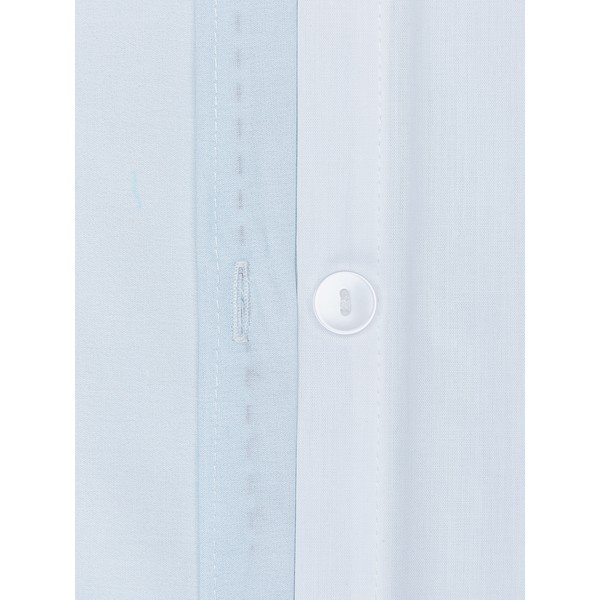 Biancheria da letto singola azzurra in percalle di cotone , 155 x 220 cm Swim - Westwing Collection-image-3