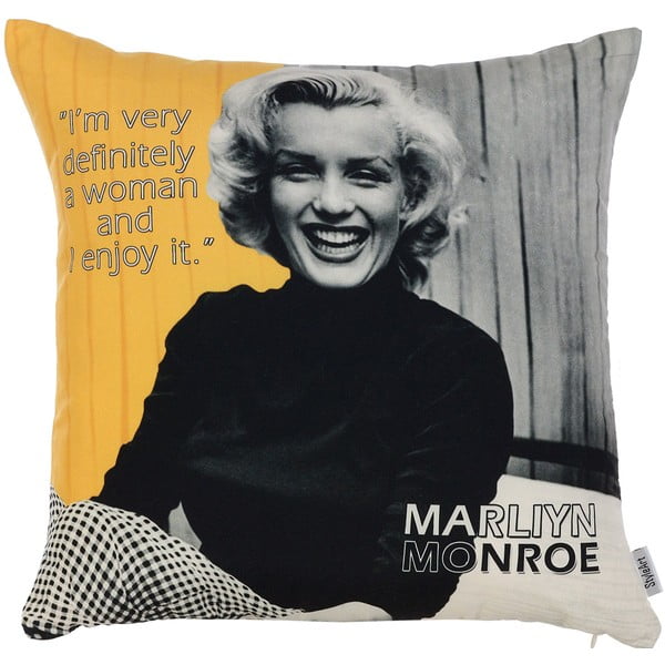 Federa Mike & Co. NEW YORK Marilyn Quote, 43 x 43 cm - Mike & Co. NEW YORK