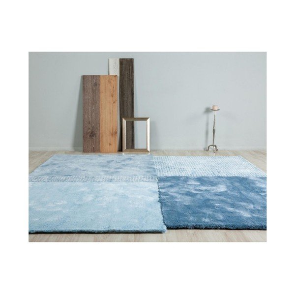 Tappeto blu , 200 x 207 cm Over Square - EMKO-image-2
