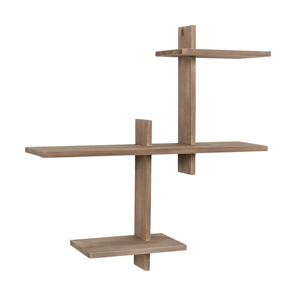 Scaffale a castello in legno di pino in colore naturale Gavi - House Nordic-image-2