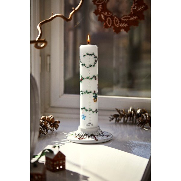 Candela a tema natalizio Hammershøi Christmas – Kähler Design-image-1