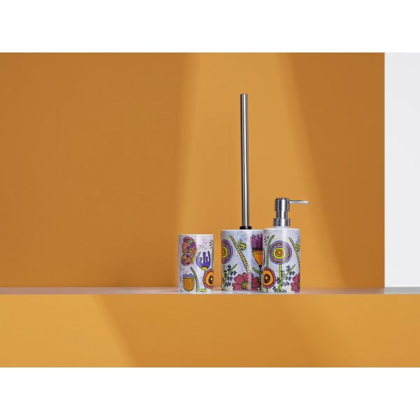 Tazza in ceramica per spazzolini da denti Rollin'Art Full Bloom - Wenko-image-1