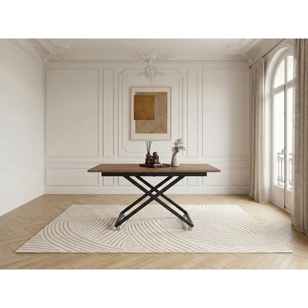 Tavolino da salotto di colore naturale 80x120 cm Diana – Bobochic Paris-image-3