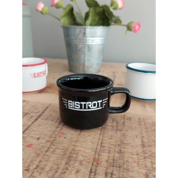 Tazze da espresso in ceramica in set da 6 pezzi30 ml Bistrot - Antic Line-image-1