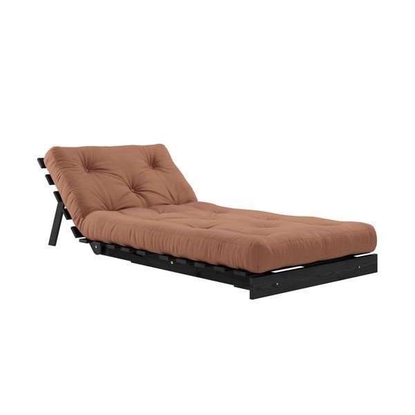 Poltrona Variable nero/marrone argilla Roots - Karup Design-image-4