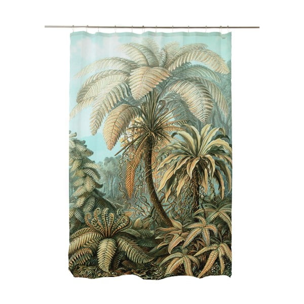 Tenda da doccia 175x180 cm Vintage Palm - Madre Selva