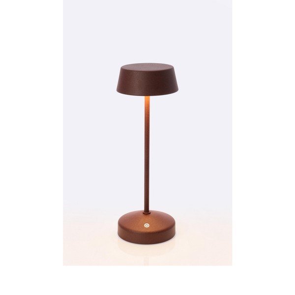 Illuminazione esterna LED con ricarica USB con intensità regolabile/con caricatore wireless da tavolo  ø 11 cm Esprit – Bizzotto-image-2