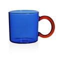 Tazza blu in vetro da 300 ml - Hermia