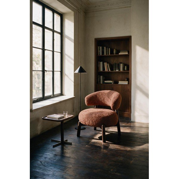 Poltrona color terracotta Neron – MOME-image-1
