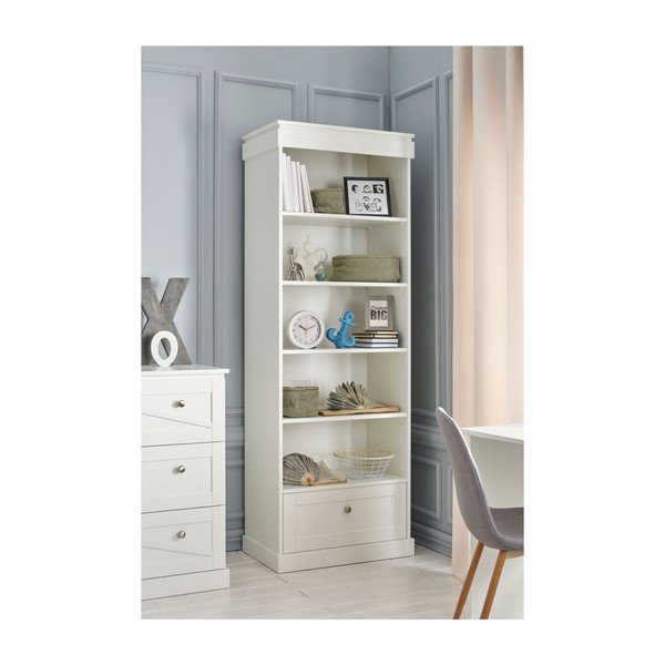 Armadio per bambini bianco, altezza 205 cm Marie - Pinio-image-2