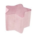 Pouf per bambini in velluto rosa chiaro Lil Sofa - Roba