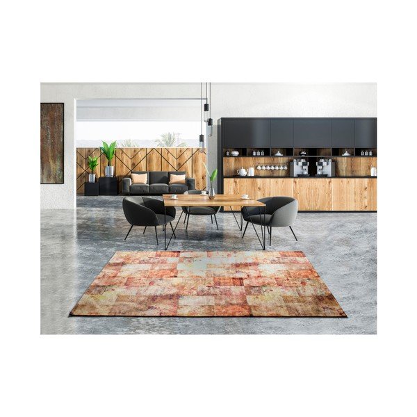 Tappeto arancione Alice, 80 x 150 cm - Universal-image-2