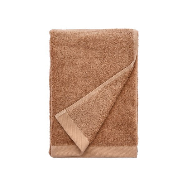 Asciugamano arancione in cotone biologico 70x140 cm Comfort - Södahl-image-1