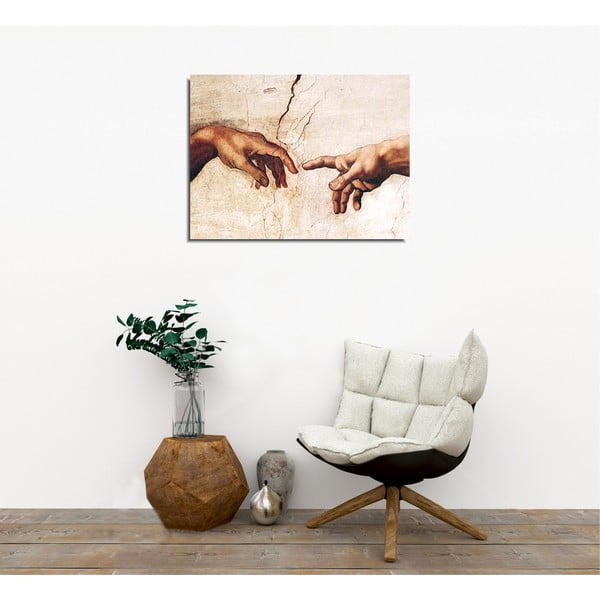 Riproduzione murale su tela Michelangelo, 40 x 30 cm Michelangelo Buonarroti - Wallity-image-1