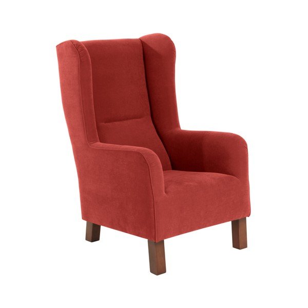 Poltrona arancione Bruno Velor - Max Winzer