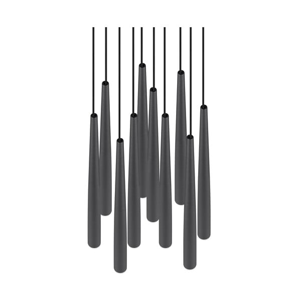 Lampadario LED nero ø 30 cm Cala – Trio Select-image-2