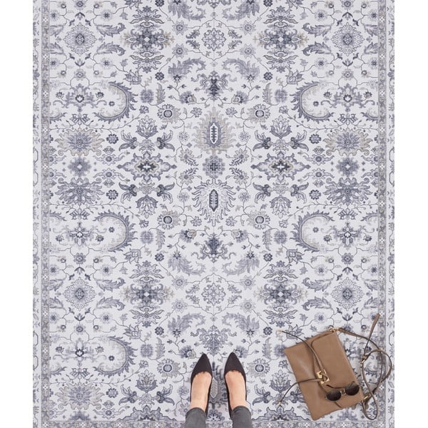 Tappeto grigio , 160 x 230 cm Vivana - Nouristan-image-1