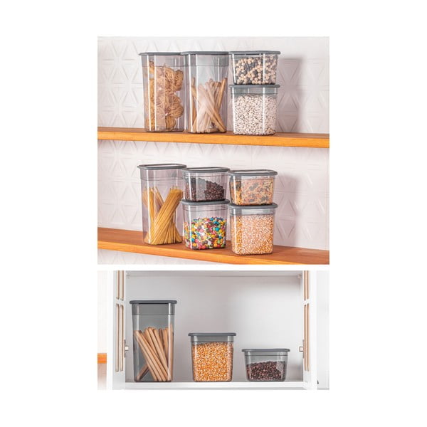 Dózy v sadě 18 ks na sypké potraviny Fresco – Hermia-image-1