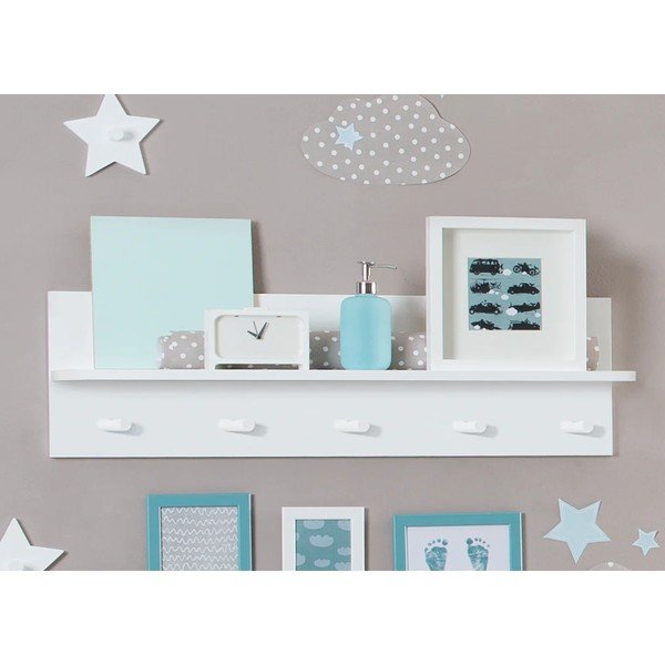 Appendiabiti da parete bianco per bambini Dreamworld 3 - Roba-image-1