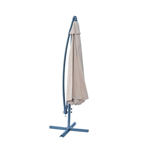 Ombrellone beige ø 350 cm - Rojaplast-image-4