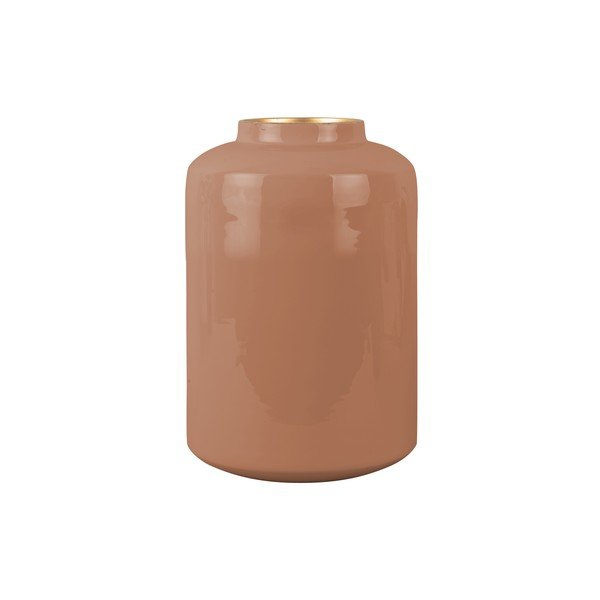 Vaso Grand in smalto rosa, altezza 28 cm - PT LIVING