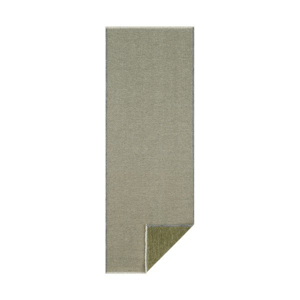 Runner bifacciale verde , 80 x 200 cm Duo - Hanse Home