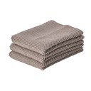 Set di 3 asciugamani in cotone 27x27 cm - Zone