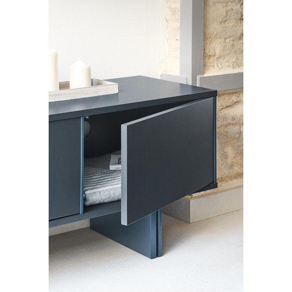 Tavolo TV blu scuro Minima - Teulat-image-1