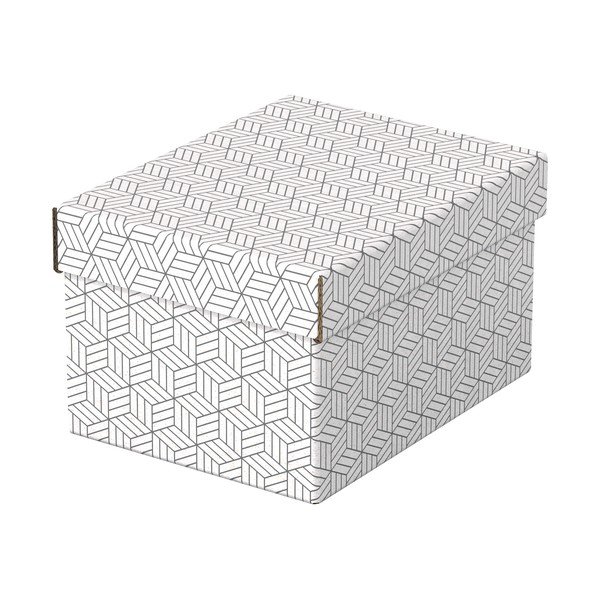 Set di 3 scatole portaoggetti bianche , 20 x 25,5 cm - Esselte Home