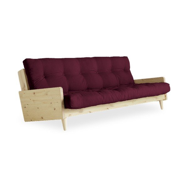 Divano variabile Naturale Chiaro/Bordeaux Indie - Karup Design-image-3