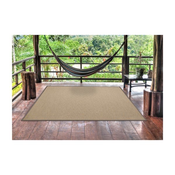Tappeto da esterno beige Bios, 140 x 200 cm - Universal-image-2