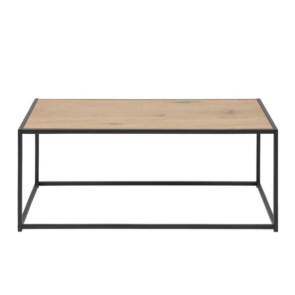 Tavolino nero 100x50 cm Seaford - Actona-image-1